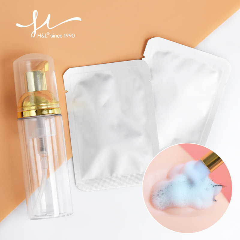 Eyelash Extension Foam Cleanser - H & L 5 مللي شامبو