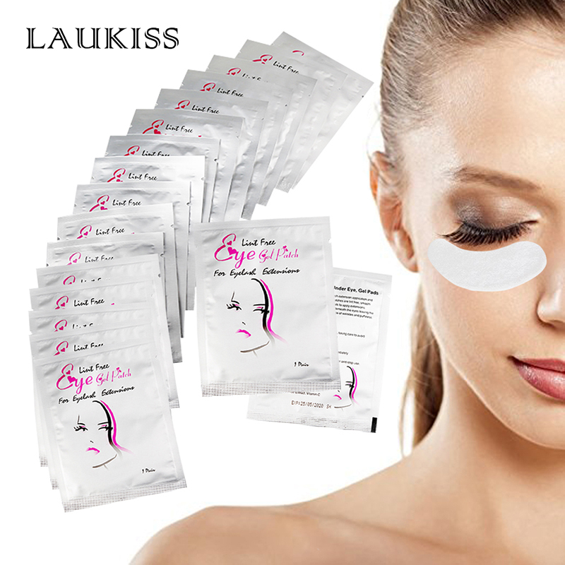 Eyelash Extension Eye Mask - Laukiss 50/100/200Pairs رمش الوسادة رقعة جل