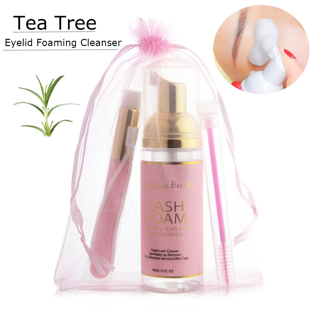 Eyelash Extension Foam Cleanser - شامبو رغوي للرموش غير مهيج ،