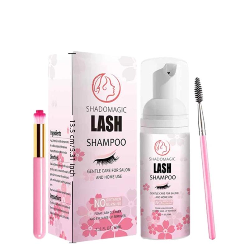 Eyelash Extension Foam Cleanser - شامبو الرموش 60 مل، منظف سريع