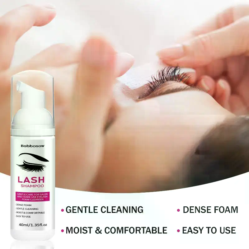 Eyelash Extension Foam Cleanser - شامبو رغوي لتطويل الرموش 40 مل
