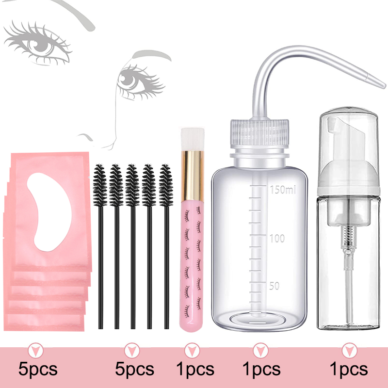 Eyelash Extension Eye Mask - 13 قطعة رمش تمديد تنظيف عدة