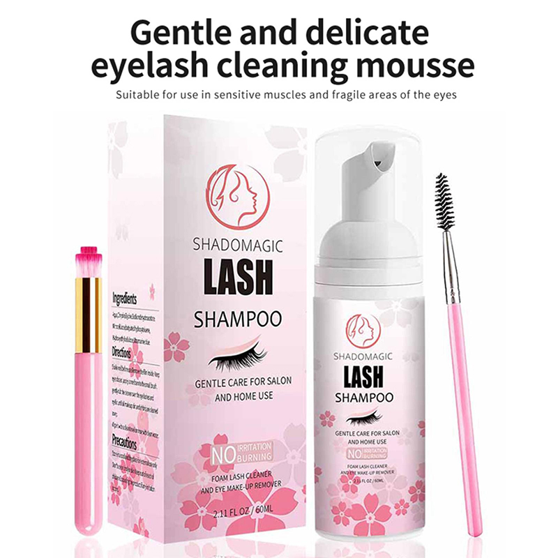 شامبو سريع التنظيف للرموش سعة  - مراجعة Eyelash Extension Foam Cleanser وسعره