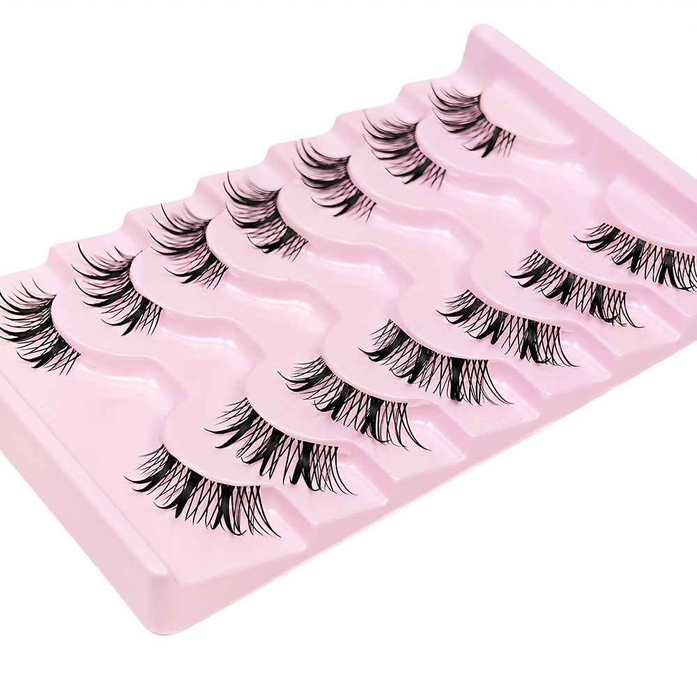 7 أزواج من الرموش الصناعية الن - مراجعة Eyelash Extension Japan وسعره