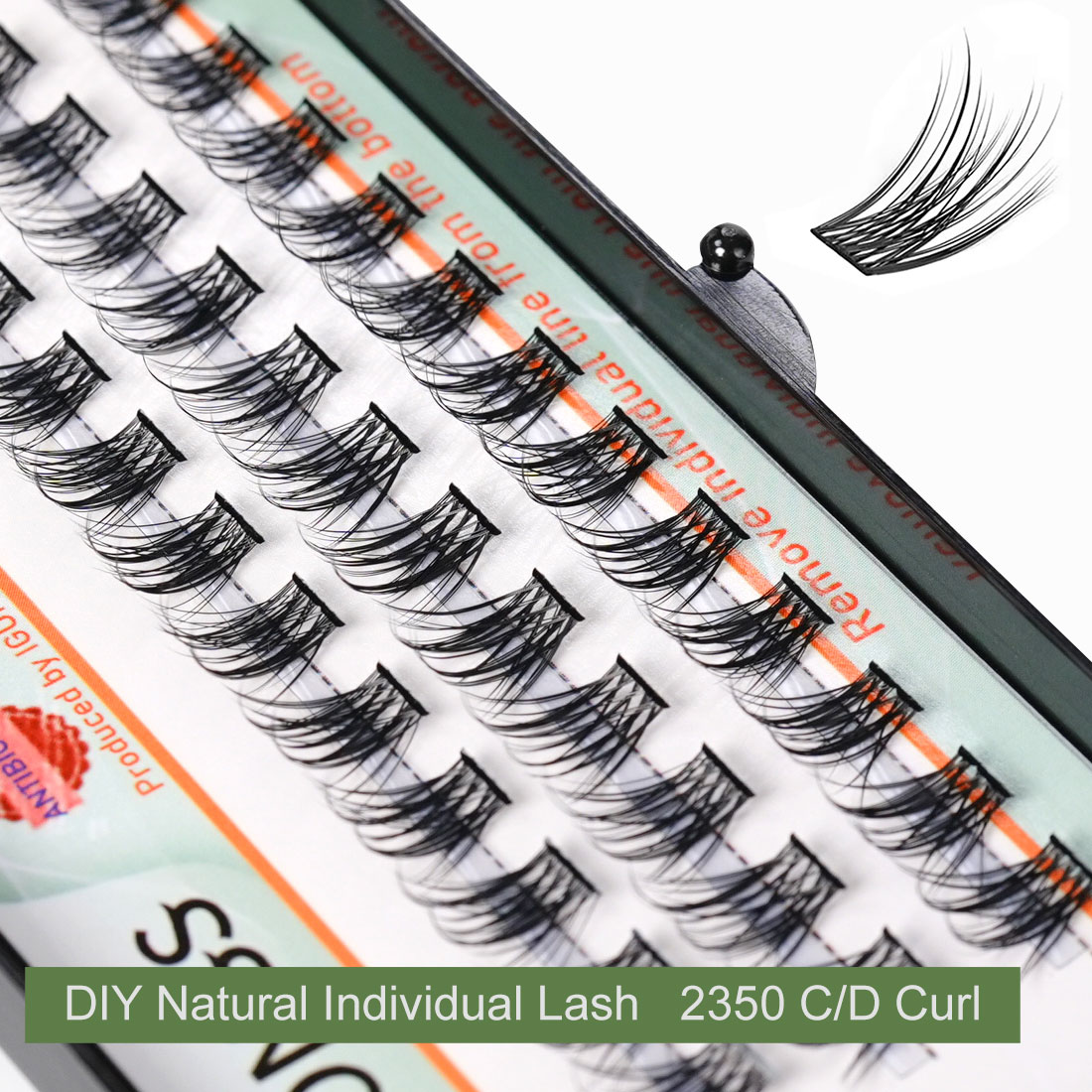 IGUIONSS OEM ODM مجزأة رمش تمد - مراجعة Eyelash Extension Human Hair وسعره