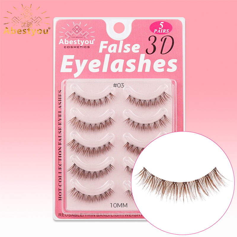 أبيستيو 5 أزواج رموش قصيرة خفي - مراجعة Eyelash Extension Japan وسعره