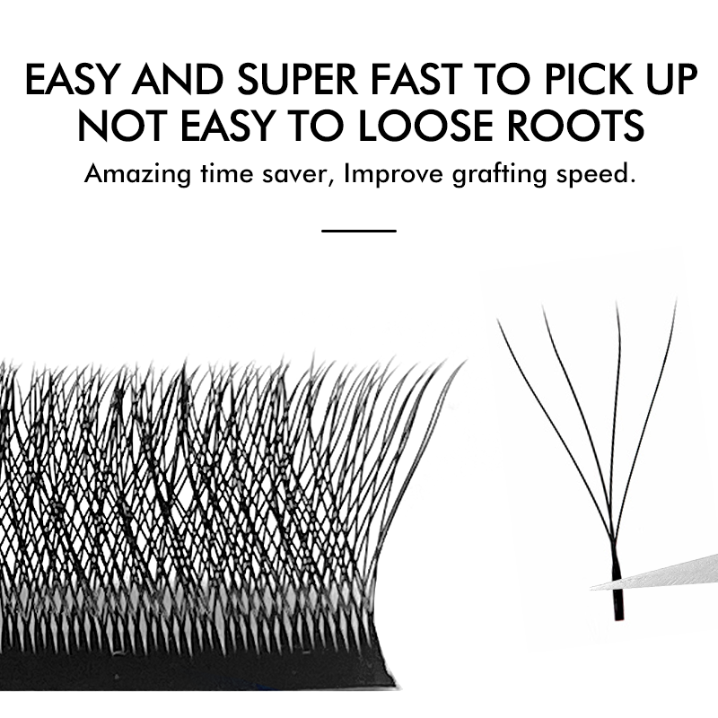 NATUHANA W-شكل 4D 5D حجم رمش م - مراجعة Eyelash Extension Human Hair وسعره