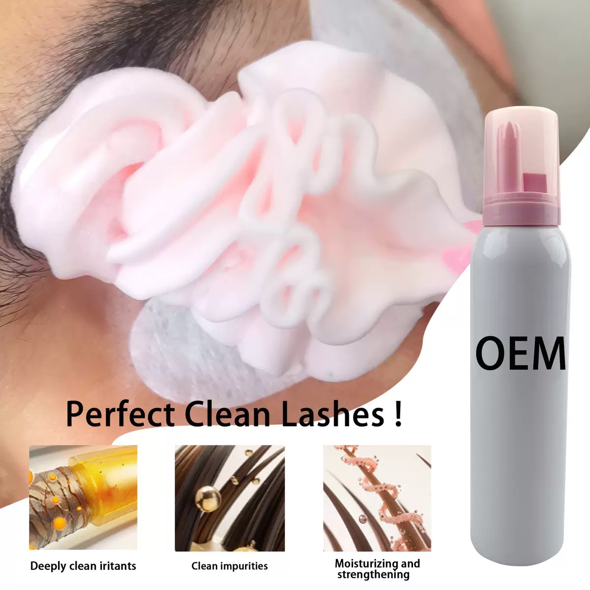 شامبو الرموش المخفوق المخصص، ك - مراجعة Eyelash Extension Foam Cleanser وسعره