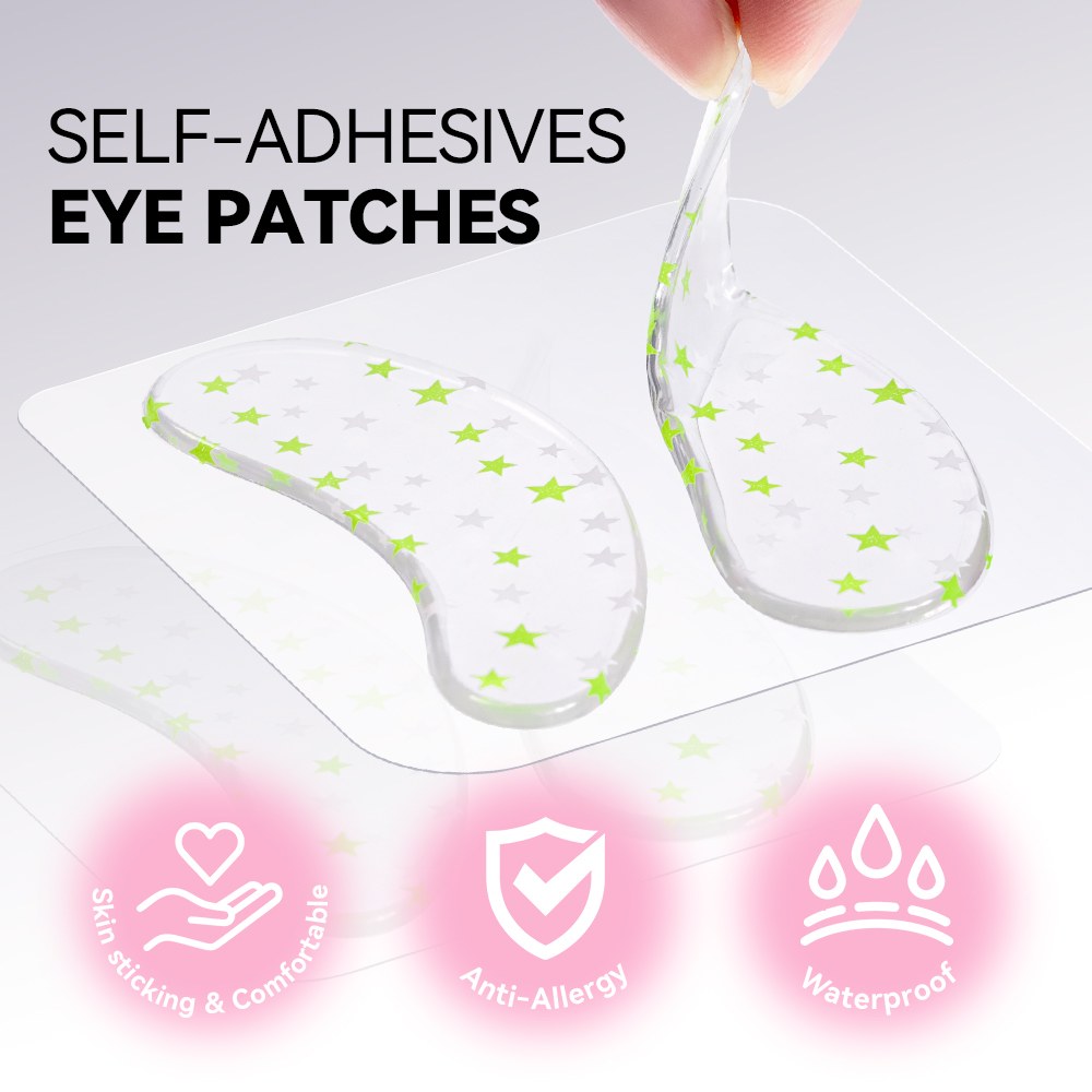 DAMMAN 1/5 زوج من لاصقات العين - مراجعة Eyelash Extension Eye Mask وسعره