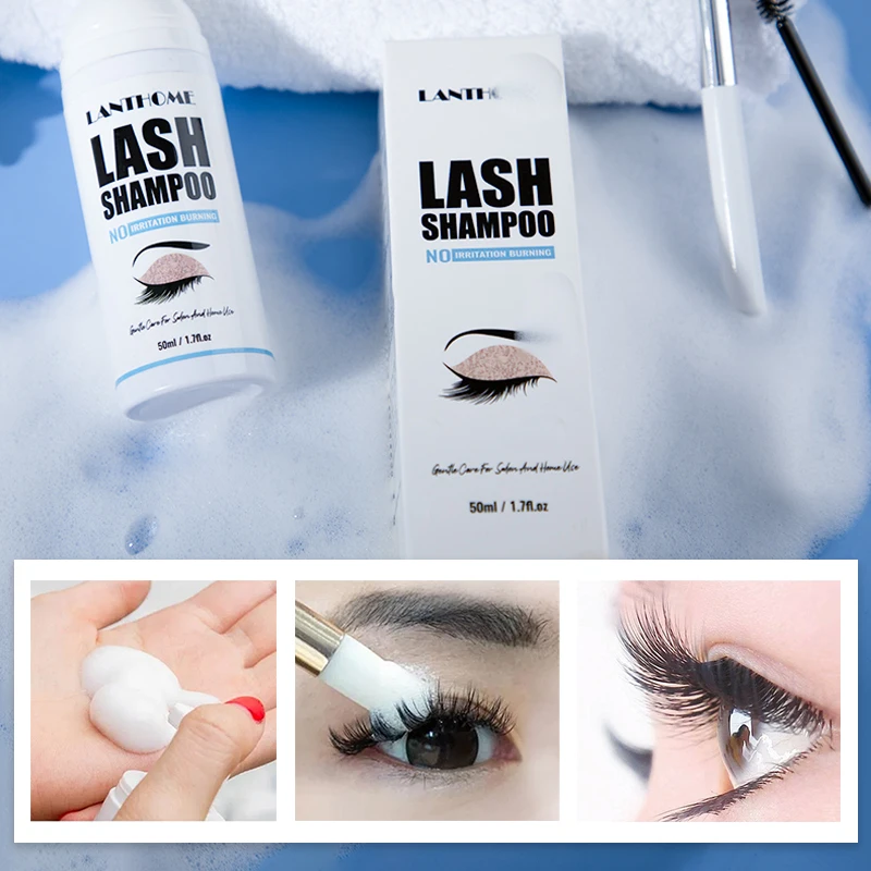50 مللي برو رمش تمديد شامبو رغ - مراجعة Eyelash Extension Foam Cleanser وسعره