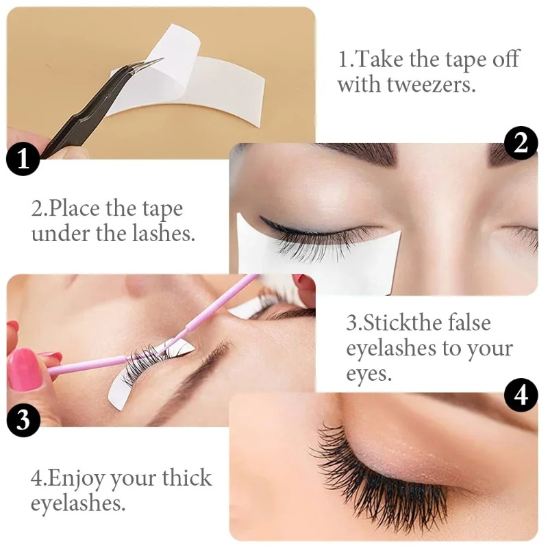 110 قطعة من لاصقات تمديد الرمو - مراجعة Eyelash Extension Eye Mask وسعره