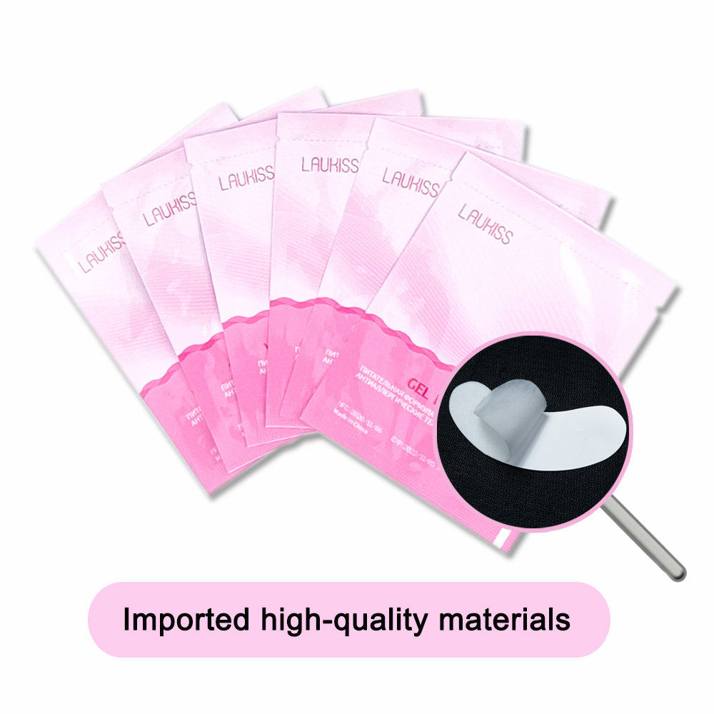 50/200/500 Laukiss تحت رمش منص - مراجعة Eyelash Extension Eye Mask وسعره