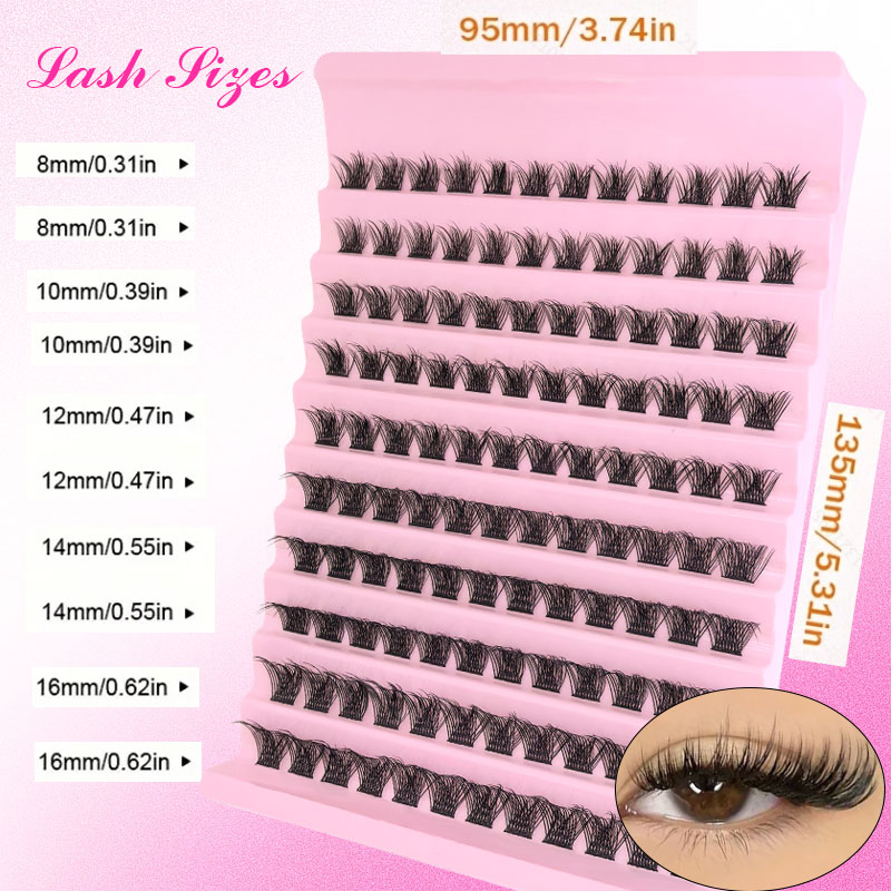 مجموعة وصلات الرموش DIY مجموعة - مراجعة Eyelash Extension Review وسعره
