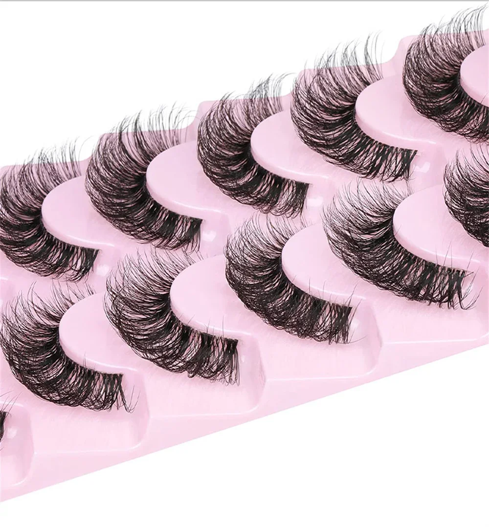 10 أزواج من الرموش الصناعية 6D - مراجعة Eyelash Extension Supernatural وسعره