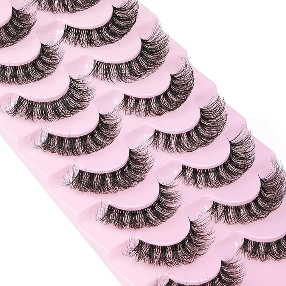 10 أزواج من الرموش الصناعية 6D - مراجعة Eyelash Extension Supernatural وسعره