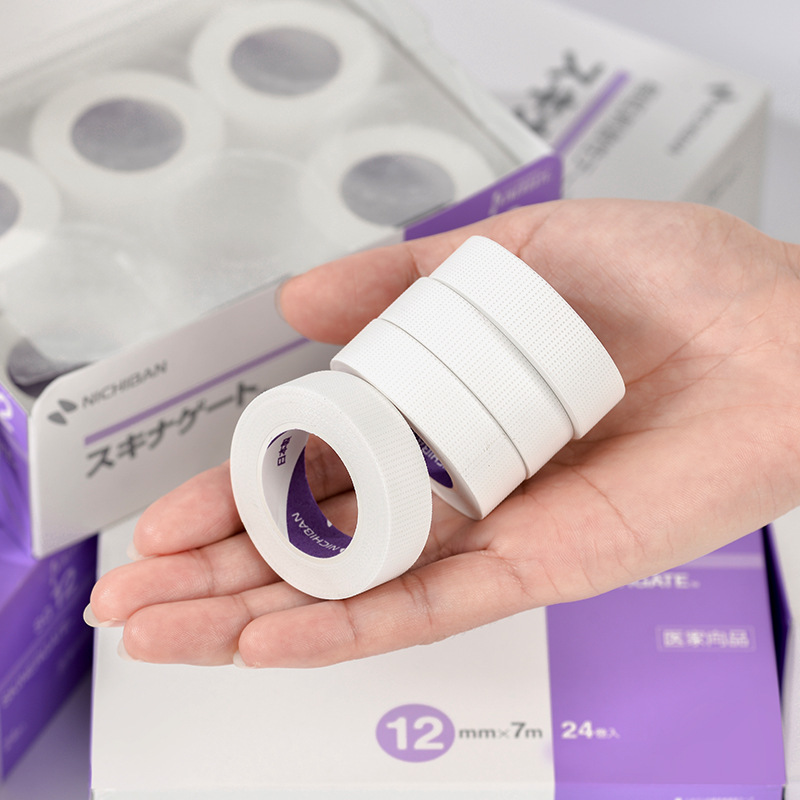 1/2/3 لفة Nichiban الشريط SG12 - مراجعة Eyelash Extension Japan وسعره
