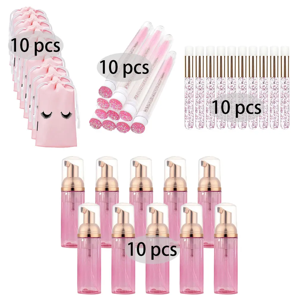 20/40 قطعة دعوى 60 مللي زجاجة  - مراجعة Eyelash Extension Foam Cleanser وسعره