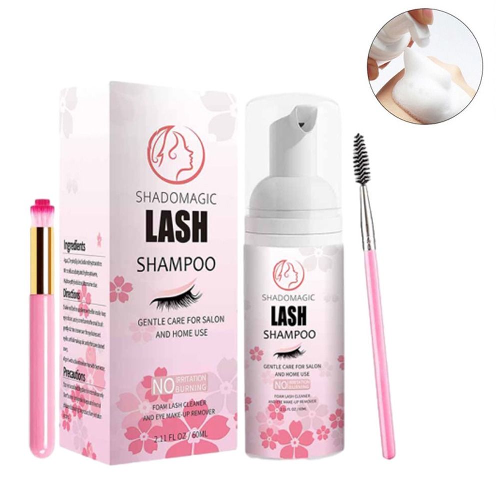 موس تنظيف الرموش لطيف وناعم، غ - مراجعة Eyelash Extension Foam Cleanser وسعره