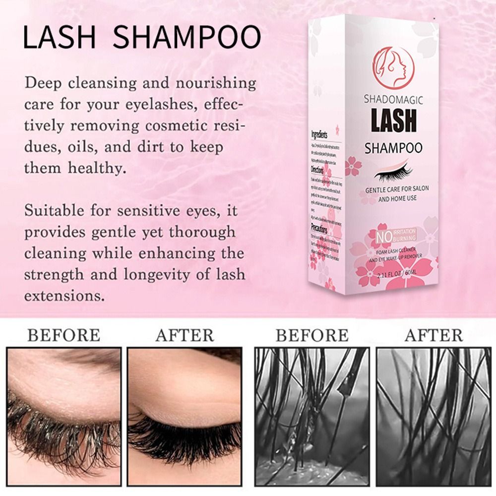 موس تنظيف الرموش لطيف وناعم، غ - مراجعة Eyelash Extension Foam Cleanser وسعره