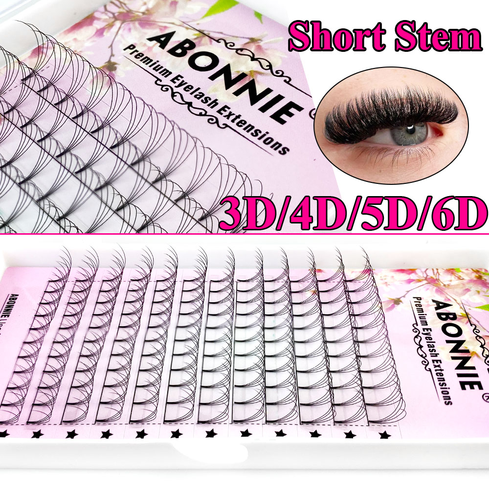مروحة رموش أبوني 6D ضيقة جاهزة - مراجعة Eyelash Extension Review وسعره
