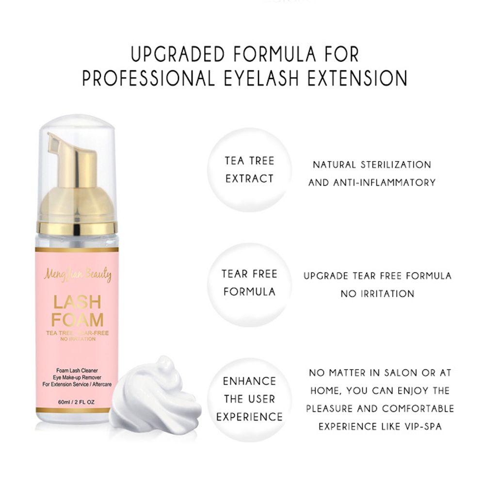 شامبو رغوي للرموش غير مهيج ، ر - مراجعة Eyelash Extension Foam Cleanser وسعره
