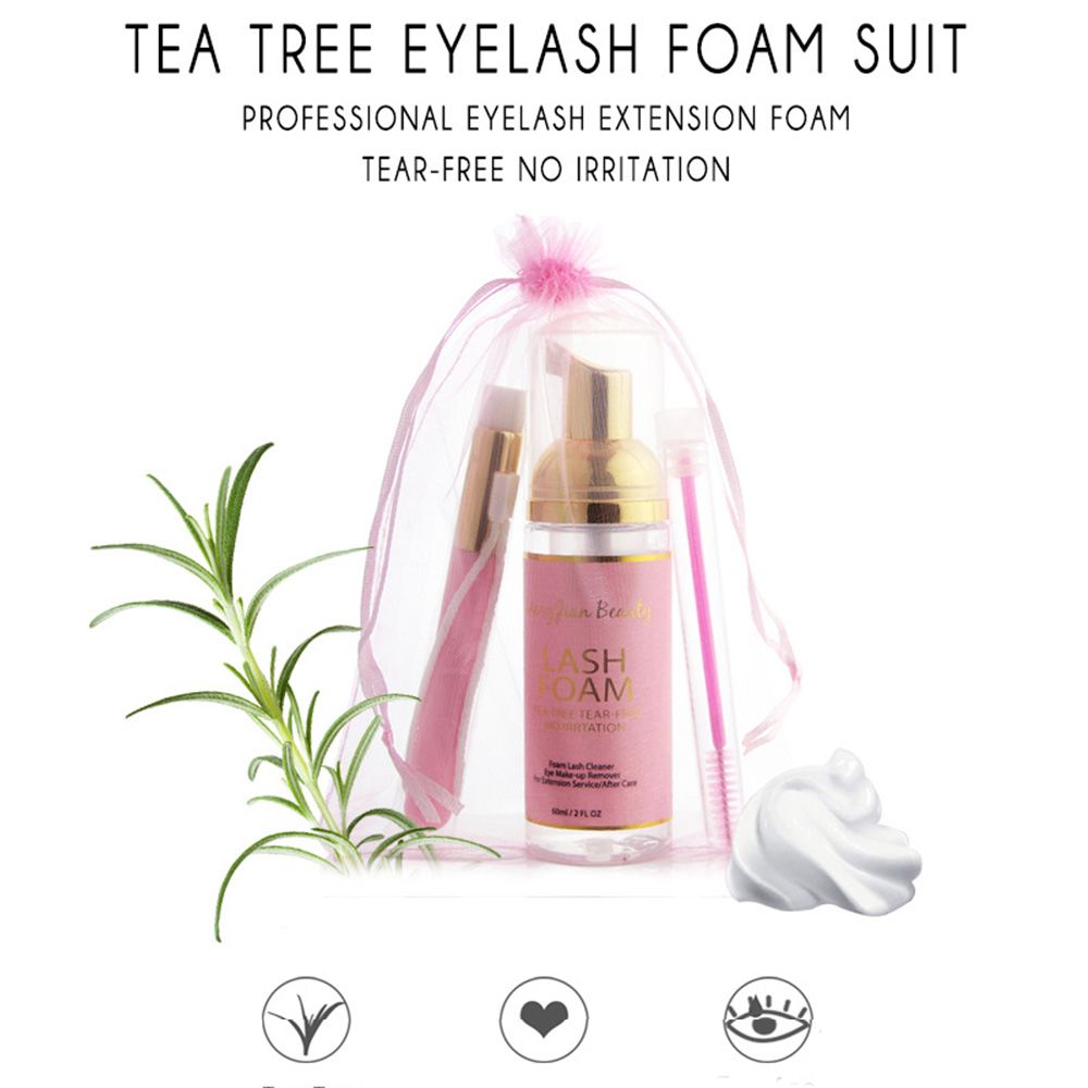 شامبو رغوي للرموش غير مهيج ، ر - مراجعة Eyelash Extension Foam Cleanser وسعره