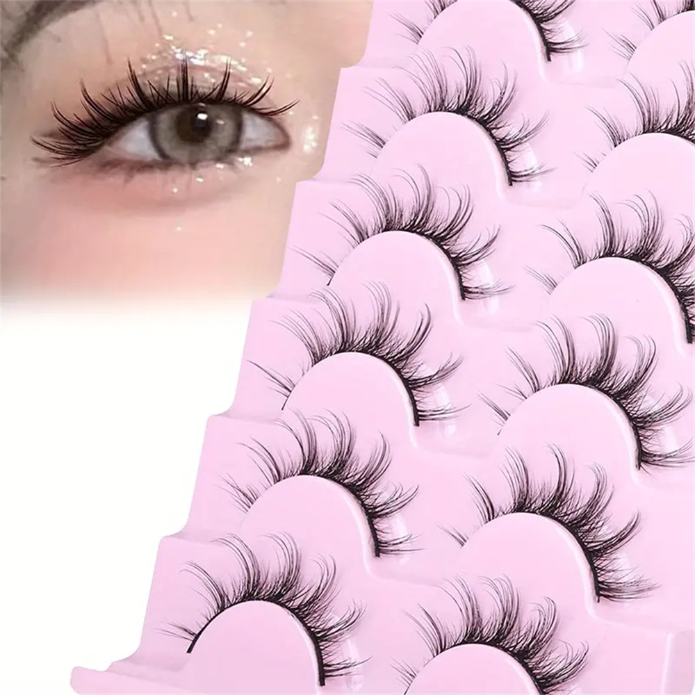 10 أزواج من الرموش الصناعية بت - مراجعة Eyelash Extension Japan وسعره
