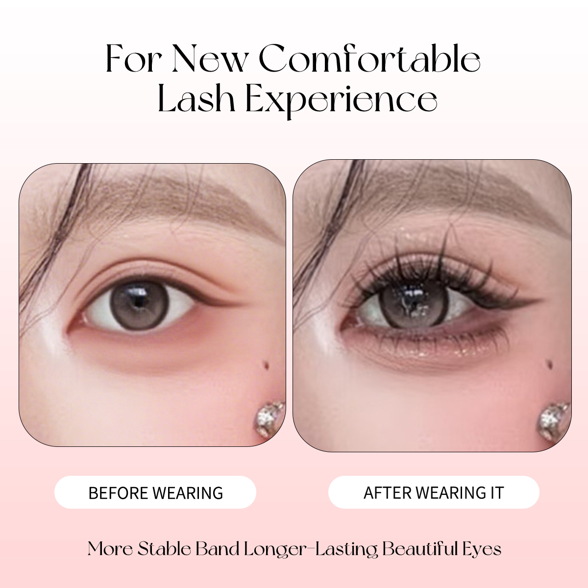 مجموعات رموش سهلة المفاجئة خال - مراجعة Eyelash Extension Human Hair وسعره