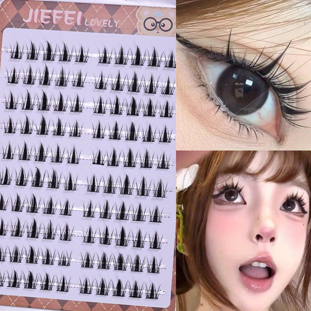 رموش صناعية بتصميم أرنب لطيف ب - مراجعة Eyelash Extension Japan وسعره