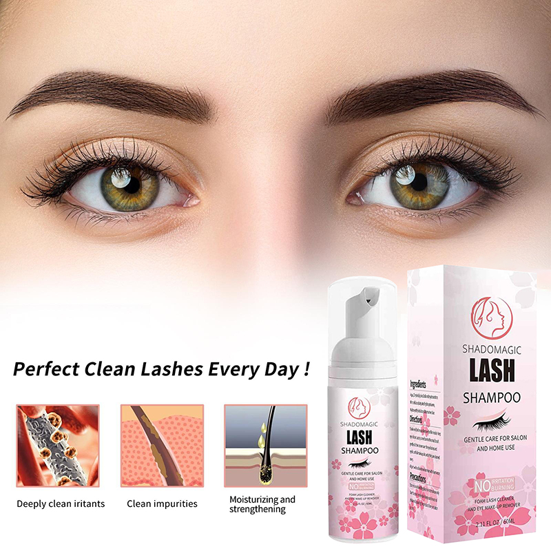 شامبو تنظيف سريع للرموش 60 مل، - مراجعة Eyelash Extension Foam Cleanser وسعره