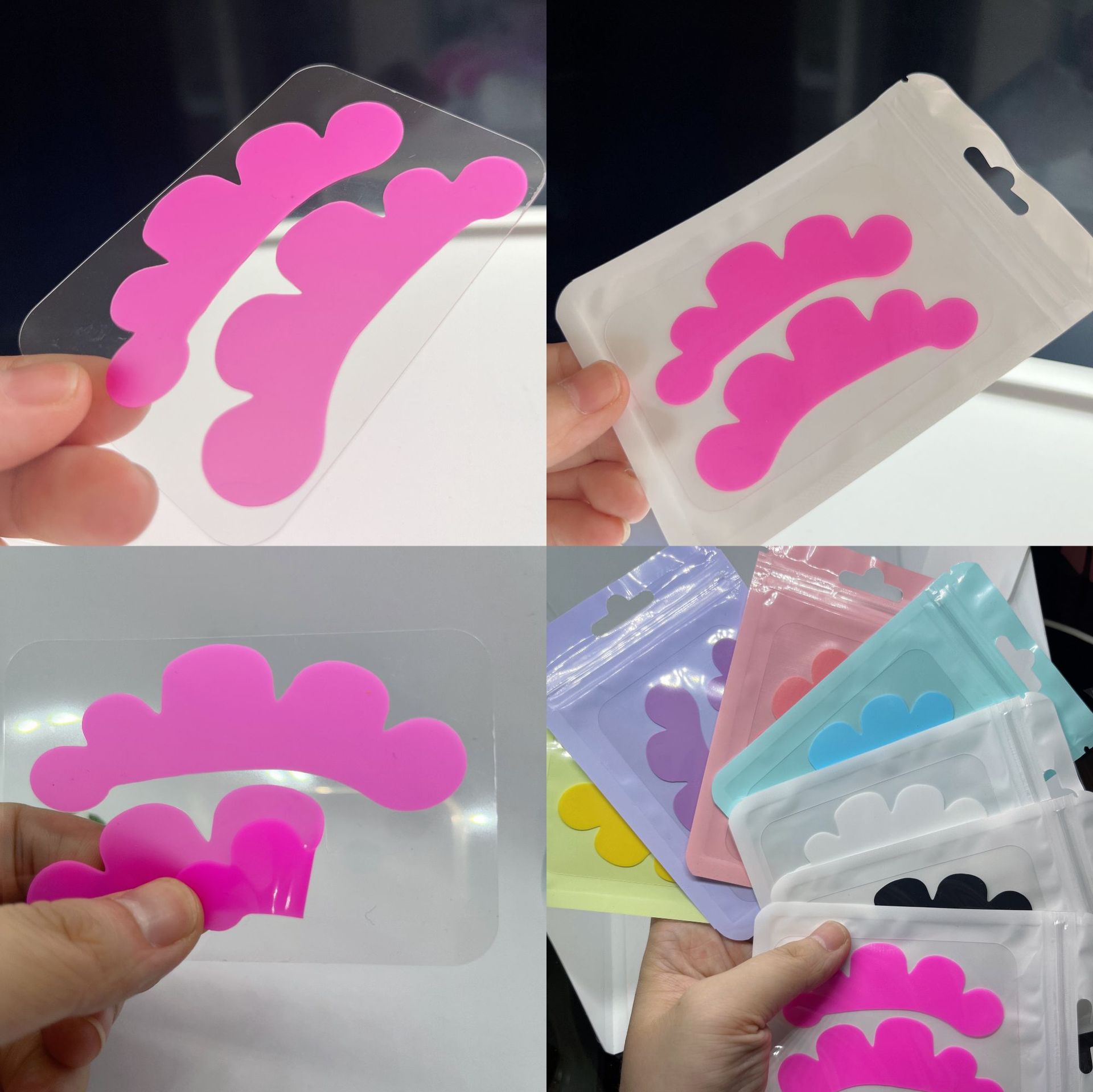جديد 1Pairs قابلة لإعادة الاست - مراجعة Eyelash Extension Eye Mask وسعره