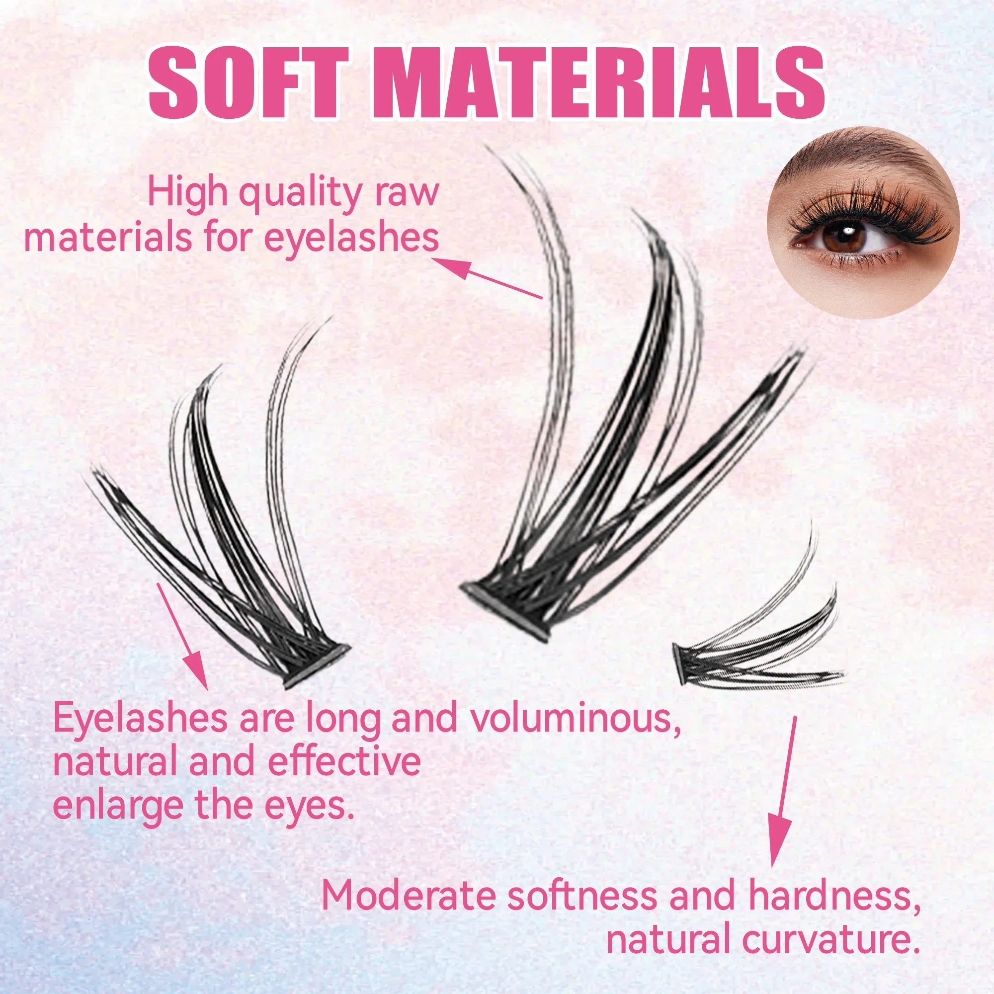 رموش 200 قطعة، مجموعات رموش، أ - مراجعة Eyelash Extension Review وسعره
