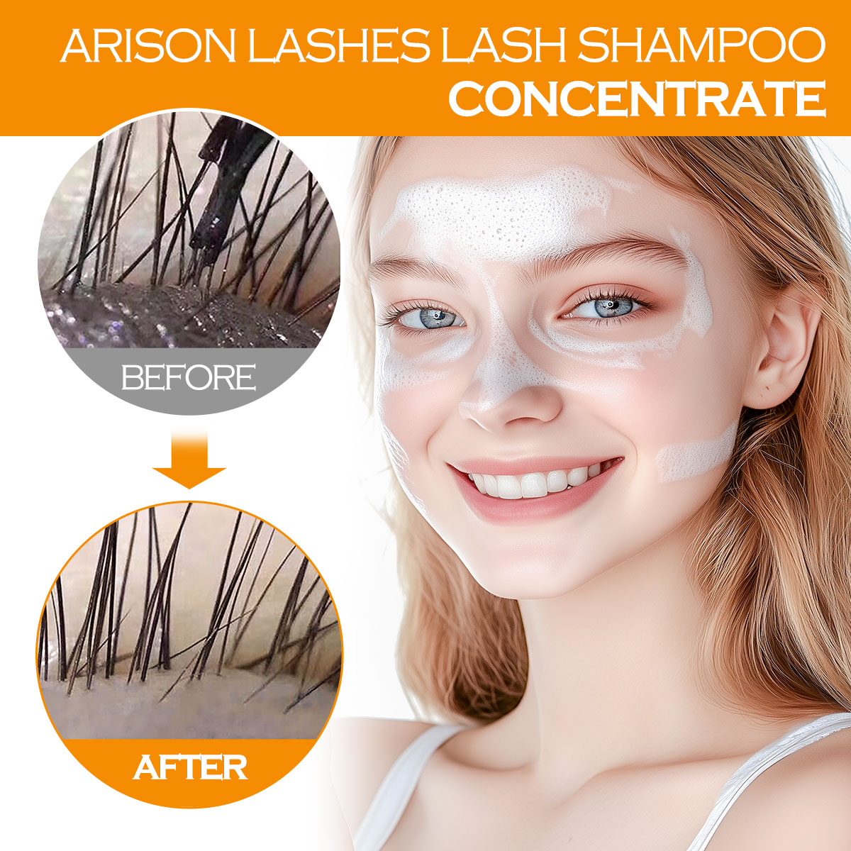 أريسون 100 مللي شامبو الرموش ت - مراجعة Eyelash Extension Foam Cleanser وسعره