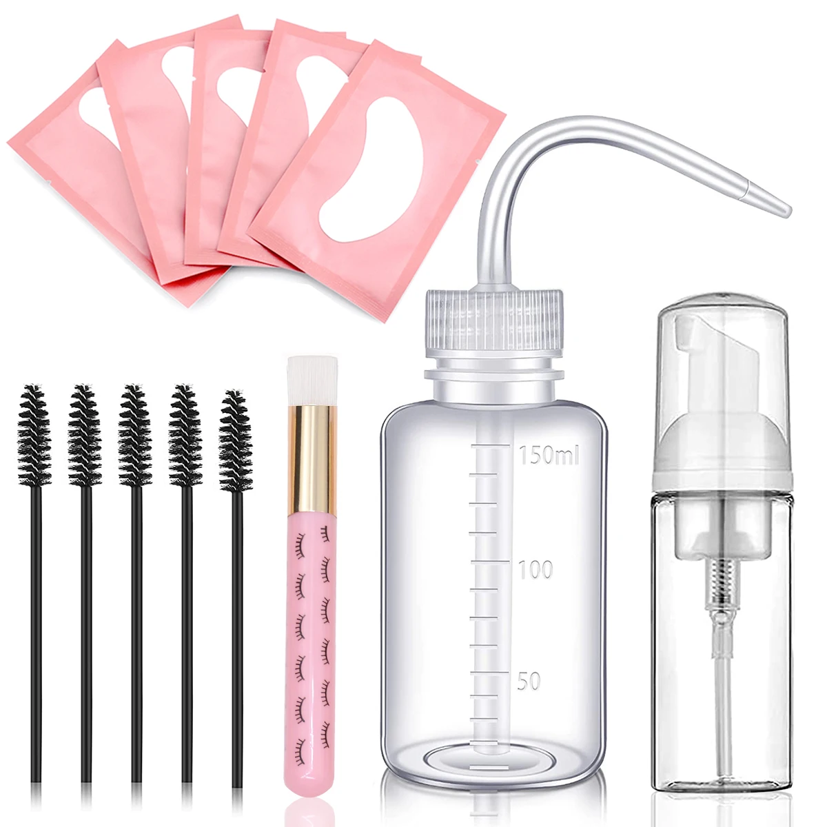 13 قطعة رمش تمديد تنظيف عدة 5  - مراجعة Eyelash Extension Eye Mask وسعره