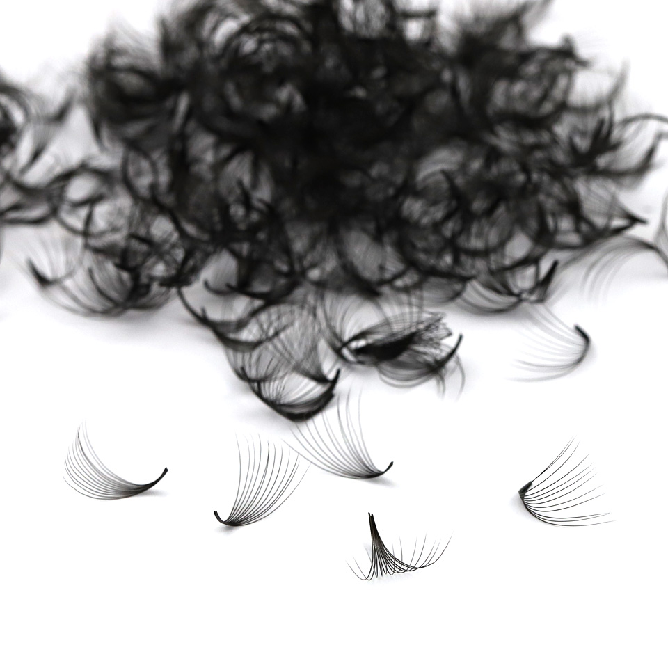 AGUUD 30D 40D العنقودية فضفاضة - مراجعة Eyelash Extension Review وسعره